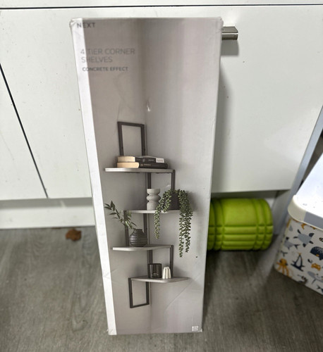 Next tier corner shelf - tier,
