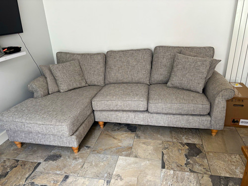 Next grey fabric corner - grey,