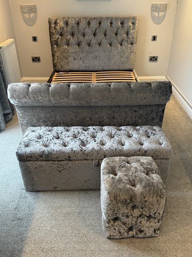 Next double bed blanket box - double,