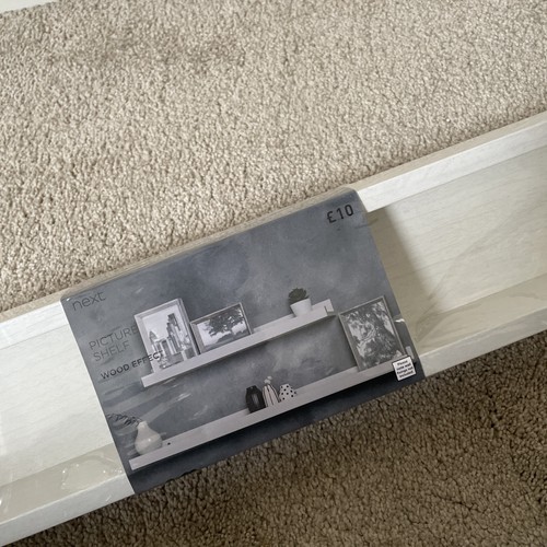 Next white picture shelf wood - white,