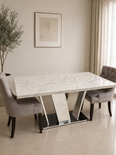 Next marble dinning table - marble,