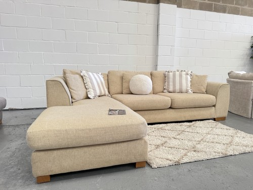 Beige next corner chaise - beige, in