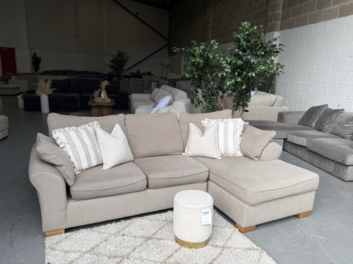 Next beige corner sofa - sofa, in