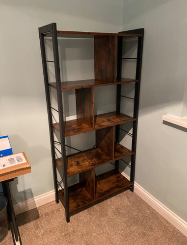 Vintage industrial bookcase - vintage,