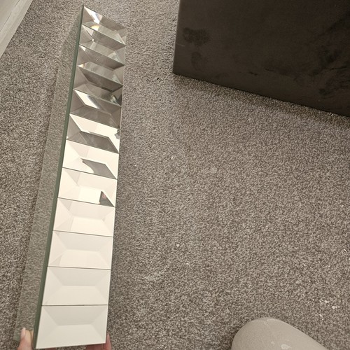 Next mirrored geometric shelf - mirrored,