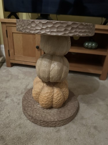 Next pumpkin side table autumn - pumpkin,