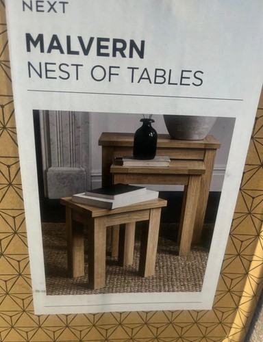 Malvern nest tables from - of,