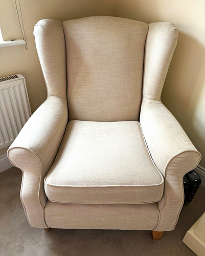 Next beige fabric wingback - next,