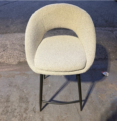 Next barstool off - in, white
