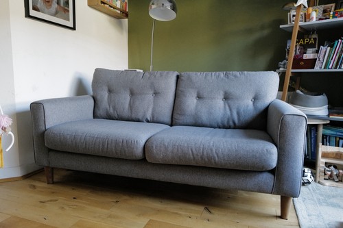 Next two seater - seater, charcoal