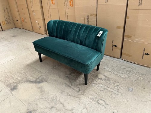 Sofa seater velvet - 2, loveseat