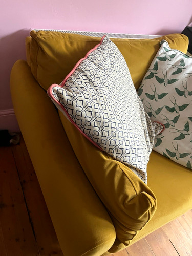 Next upholstered mustard - upholstered,