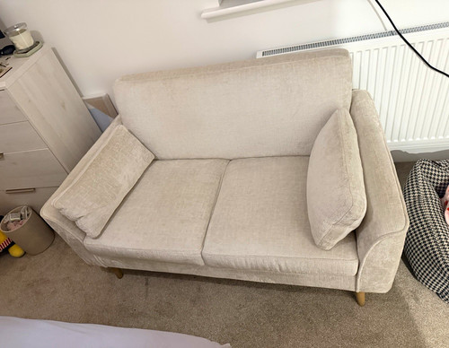 Next two seater sofas - 2x,